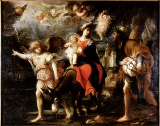 Flygningen till Egypten, ca 1680-1700